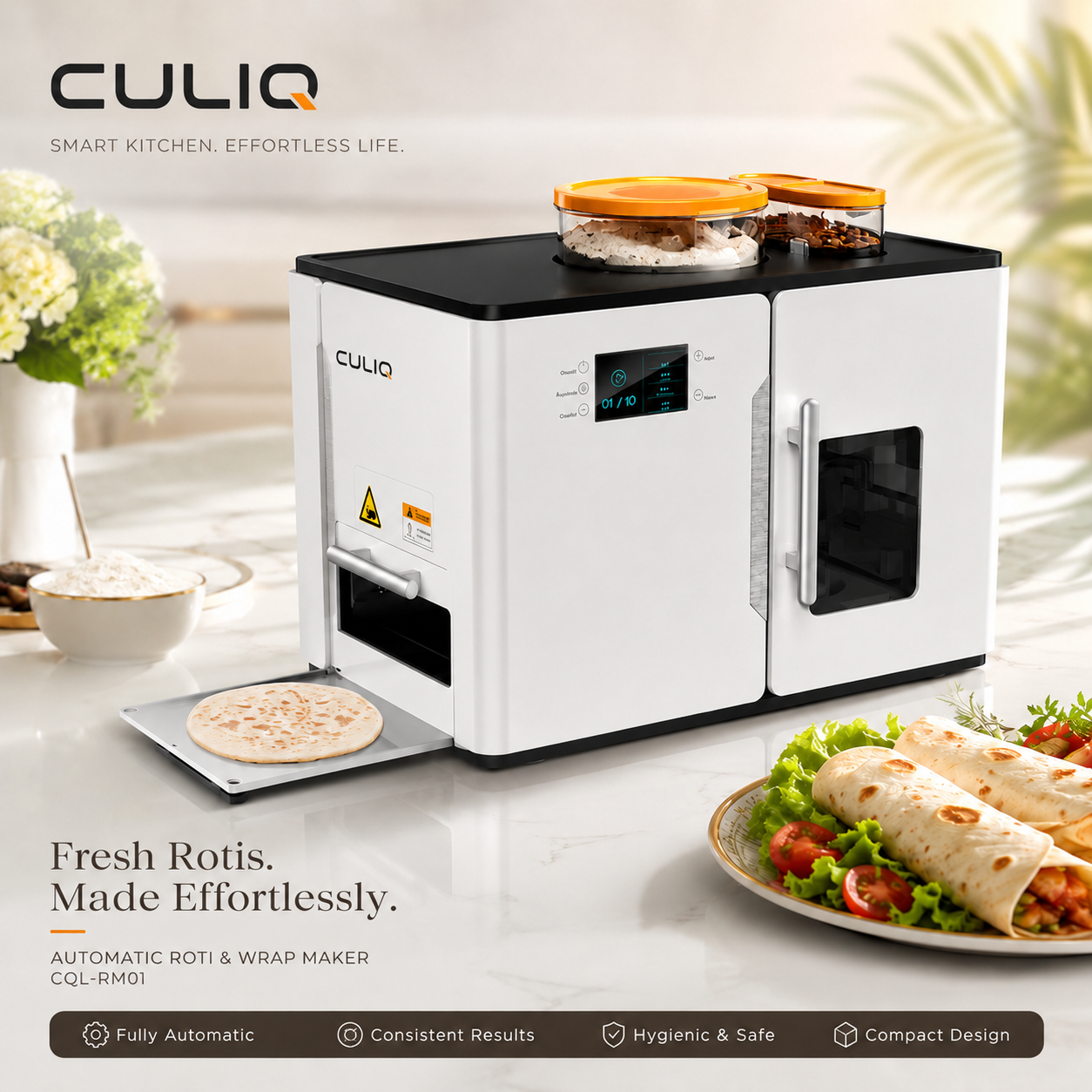 CULIQ Roti Maker Pro