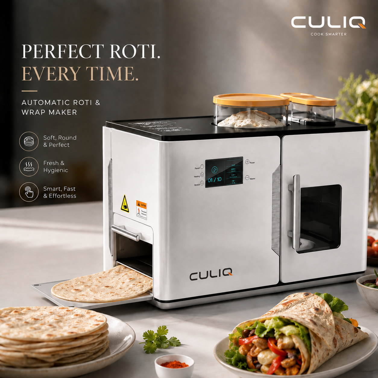 CULIQ automatic roti maker